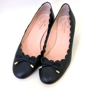 Kate Spade Yasmin Scallop Block Heel Pumps